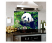 Placa decorativa bucatarie, antistropire, Urs Panda 1250x500 mm