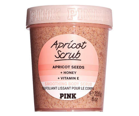 Scrub exfoliant, Apricot Scrub, PINK, Victoria's Secret, 226g