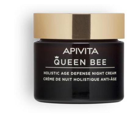 Crema de noapte, Holistic Age Defense Night Cream, Apivita, 50 ml