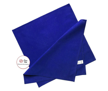 Текстилна салфетка EloraVala, 100% памук, 45/45см, синя