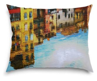 Perna decorativa Art Factory, Tower Bridge, Decoratiuni Casa, 38 x 38 cm