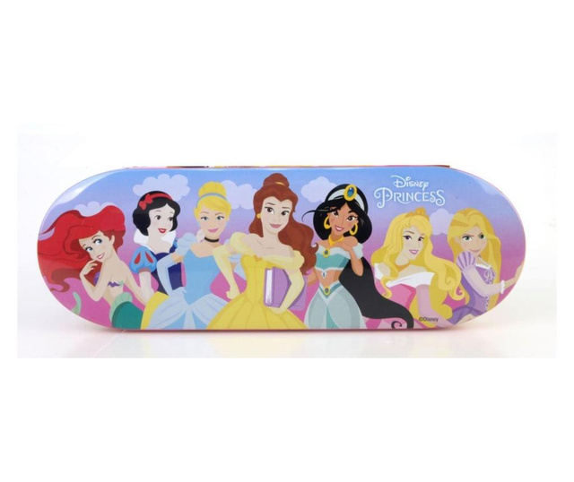 Markwins Disney Princess Сет за лице и устни в метална кутия