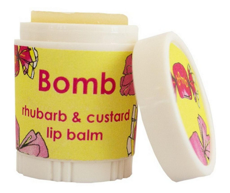 Balsam de buze Rhubarb & Custard, Bomb Cosmetics, 4.5 g