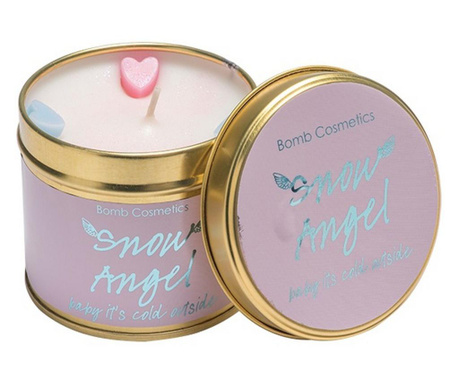 Lumanare parfumata Snow Angel, Bomb Cosmetics
