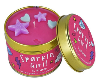Lumanare parfumata Sparkle, Girl!, Bomb Cosmetics
