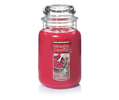 Свещ Yankee Candle Red Raspberry малък буркан