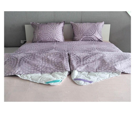 Двоен спален комплект Soft Purple  1 х 240/220 см, 1 х 235/260 см, 2 х 50/70 см