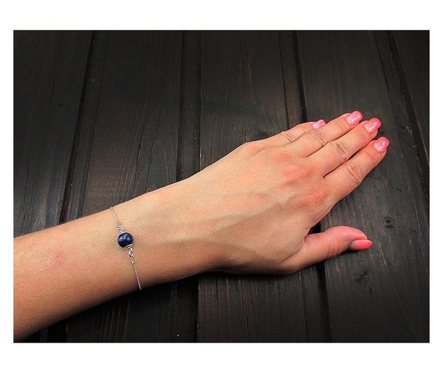 Bratara argint cu Lapis Lazuli