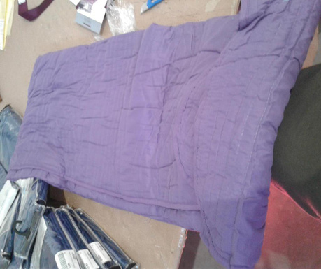Cuvertura matlasata Laila Purple 170x210 cm