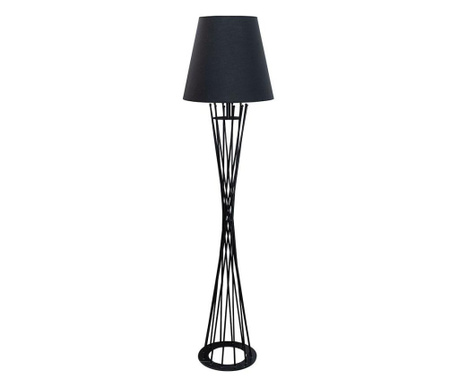 Lampadar spice, 38x38x158 cm, e27, 40 w, metal/textil, negru