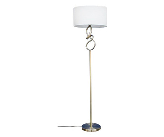 Lampadar anais, 38x152 cm, e27, 40 w, metal/textil, bronz/alb