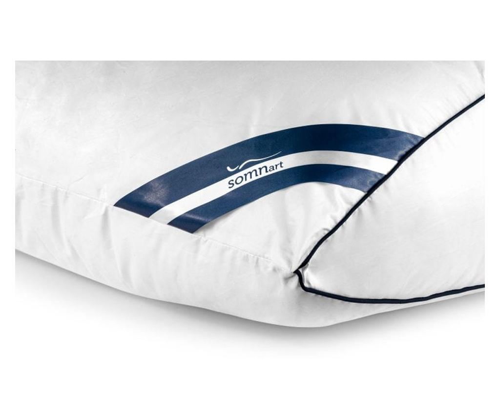 Цервикална възглавница Контур памук, Сомнарт, 62х24 см - 2