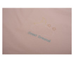 Комплект спално бельо за бебешко креватче, памук (чаршаф 60х120, чаршаф 80х110, възглавница отпред 35х50), бродиран, с волан, РО