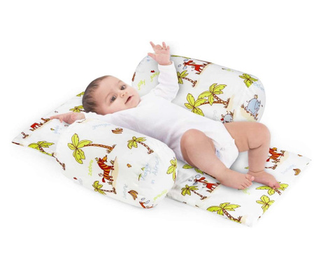 Количка за бебешки модел с джунгла с водоустойчиво одеяло