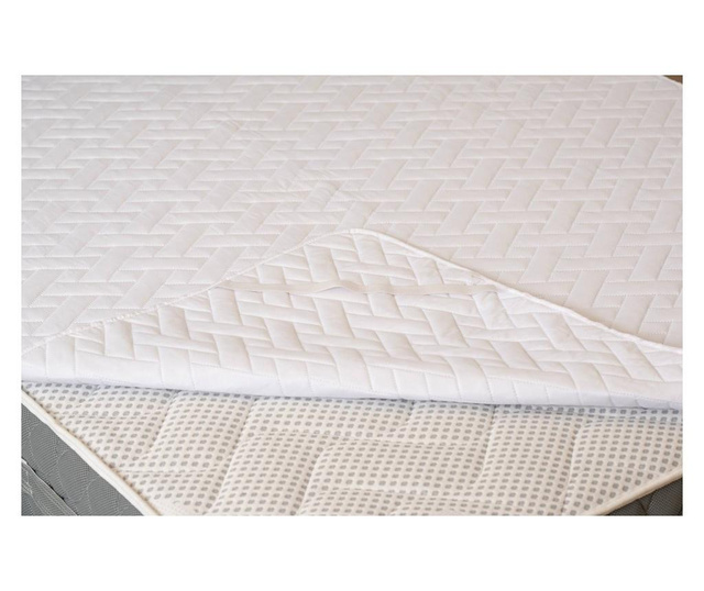 Protectie matlasata pentru saltea somnart hypoallergenicmed microfibra lavabila la 95°c 160x200 cm