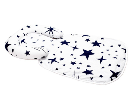 Водоустойчиво одеяло с подвижна лента за глава, модел звезди
