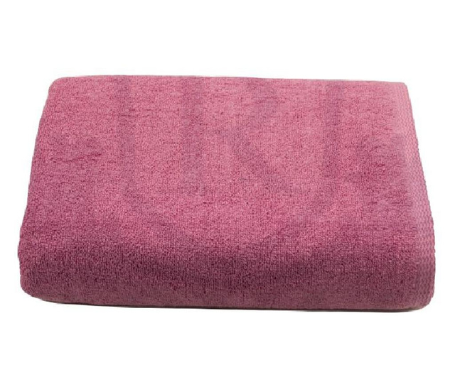 Комплект от 2 кърпи за тяло памук 100%, 600gsm, Somnart, 70x140cm, розов