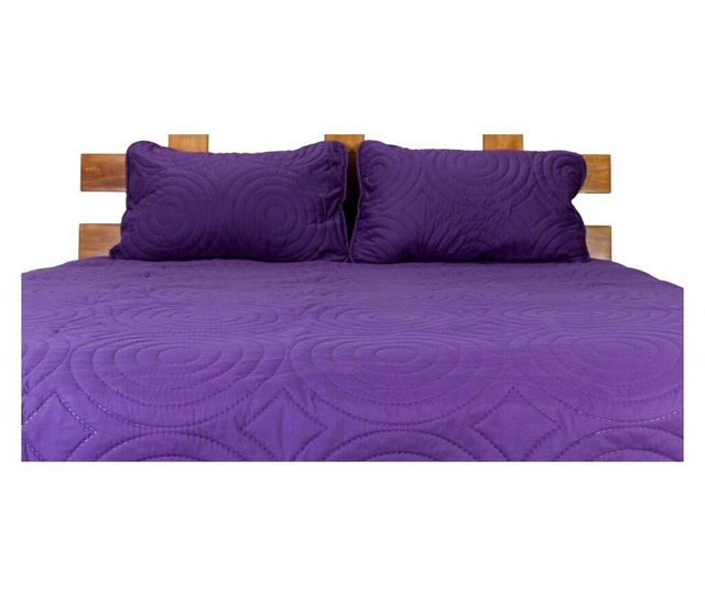 Покривало за легло Advantage, лилаво / кремаво, 220x240 см