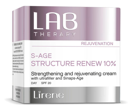 Crema de zi LAB Therapy cu efect de fermitate si intinerire cu ultrafiller si Sinaps-Age, SPF 20, 50ml