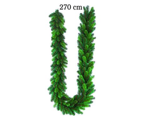 Decoratiune de Craciun TopCent, Crengute de brad , 270 cm