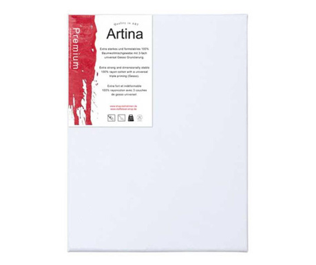 Καμβά ζωγραφικής artina premium, 100% βαμβάκι, (380 g / m2)...