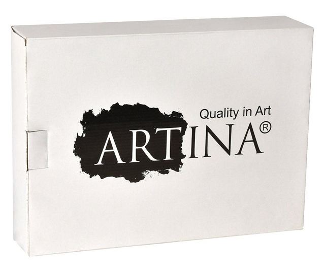 Set de pictura Artina "Geneva", 89 de piese, in cutie din lemn