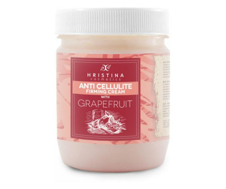 Aнтицелулитен, стягащ крем с Грейпфрут Козметика Христина, 200 ml - 100% натурален продукт