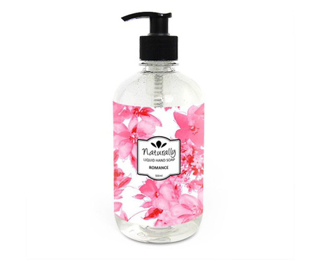 Течен сапун Hristina Cosmetics Naturally - Романс, 500 ml