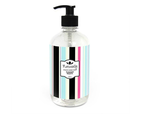 Течен сапун Hristina Cosmetics Naturally - Летни нощи, 500 ml