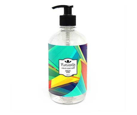 Течен сапун Hristina Cosmetics Naturally - Сладък живот, 500 ml