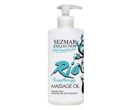 Масажно масло за тяло Sezmar Collection RIO, 500ml - за аромотерапия