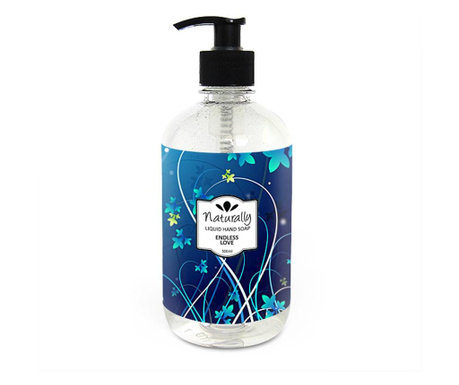 Течен сапун Hristina Cosmetics Naturally - Любов без край, 500 ml