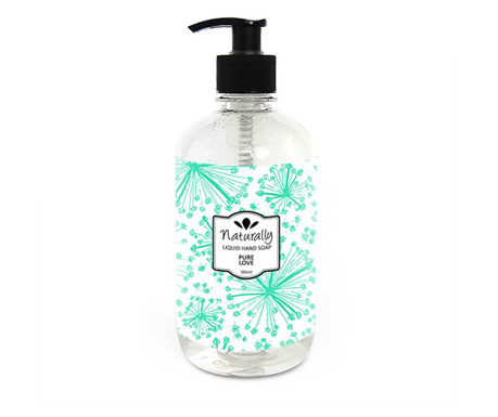 Течен сапун Hristina Cosmetics Naturally - Чиста любов, 500 ml