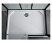 Хидромасажна душ кабина "SKY 3", черен-мат, 80х120х225 см.