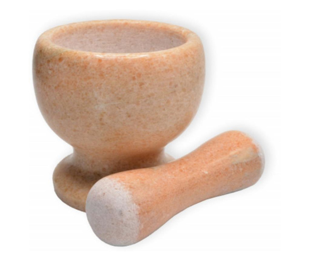 Муфар Пуфо с каменен плодник, 10 см, 1,6 кг, оранжево