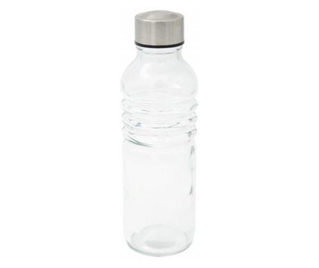 Sticla pentru apa cu capac, 500 ml, transparent