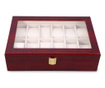 Кутия за съхранение на часовници Pufo Premium, дървена, за 12 часовника