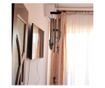 Clopotel de vant cu 5 tuburi sonore metalice pentru casa sau gradina, model Feng-Shui cu 6 bufnite, Pufo