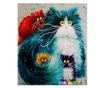 Tablou 500 Picteaza Dupa Numere Pisicile blanoase, 20x30 cm