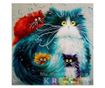 Tablou 500 Picteaza Dupa Numere Pisicile blanoase, 20x30 cm