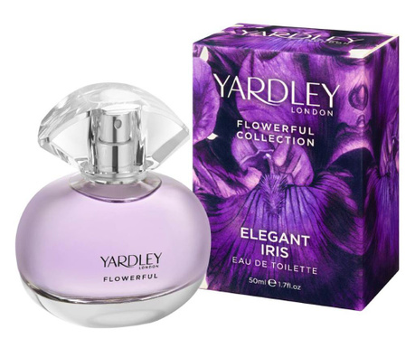 Тоалетна вода YARDLEY Elegant Iris, за жени, 50ml