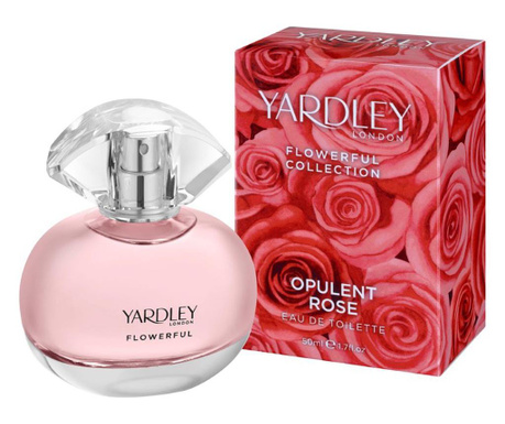 Тоалетна вода YARDLEY Opulent Rose, за жени, 50ml