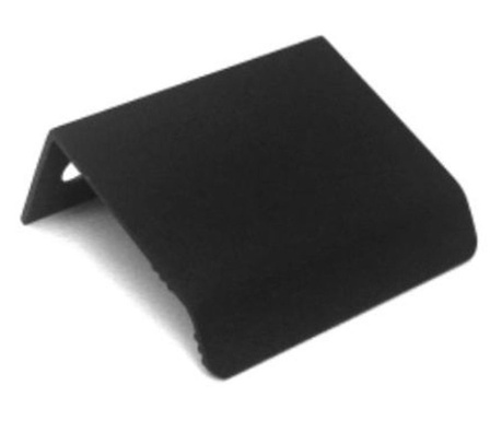 Maner pentru mobila Cruve negru mat L:45 mm