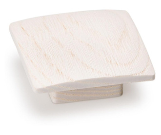 Maner din lemn periat pentru mobila Balto finisaj baituit alb