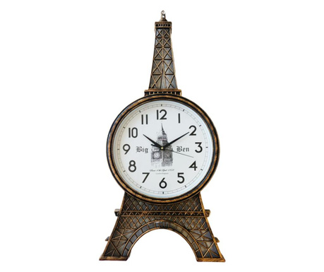 Ceas de perete, Turn Eiffel, Vintage, 80 cm, 933GD
