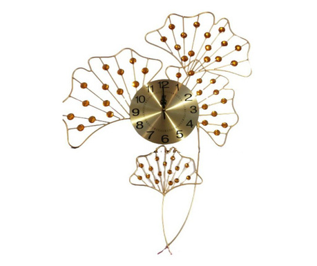 Ceas decorativ elegant, Flower, Silentios, 75 cm, 1832X