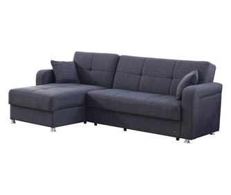 COLTAR EXTENSIBIL VITALI,3 LOCURI,MATERIAL TEXTIL,NEGRU/ROZ,LADA DEPOZITARE Homelux, Negru/Roz, 259x145