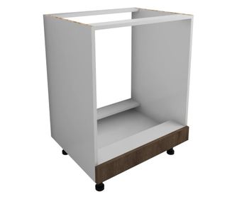 Corp Cuptor haaus, Stejar Bronz/Alb, 60 x 50 x 80 cm