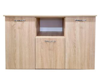 Comoda TV DARIA, 120x80x45 cm, Stejar Bardolino, PAL 18mm