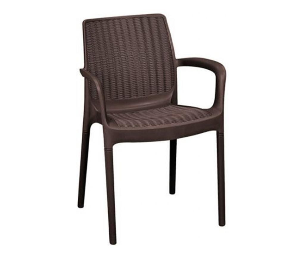 Bali Mono Garden Chair, Whiskey Brown